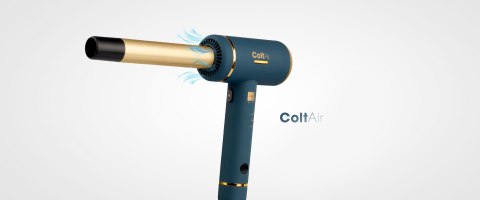 Lokówka ergonomiczna Z TECHNOLOGIĄ COOL AIR 25 MM Chłodzenie powietrzem