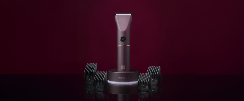 B529 LABOR PLUM Profesjonalna Maszynka Do Włosów Hair Clipper